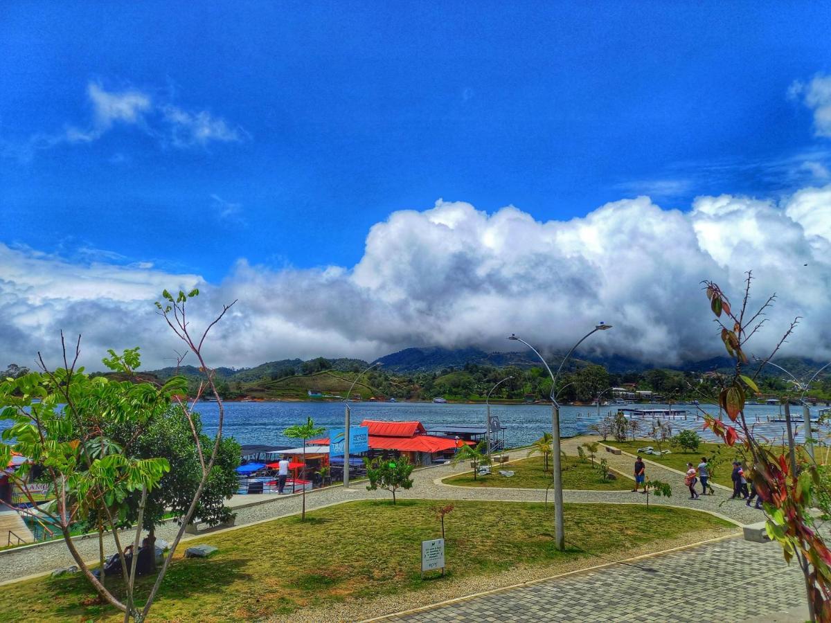 Apartamento Centro Guatape, Parque Y Embalse Kültér fotó